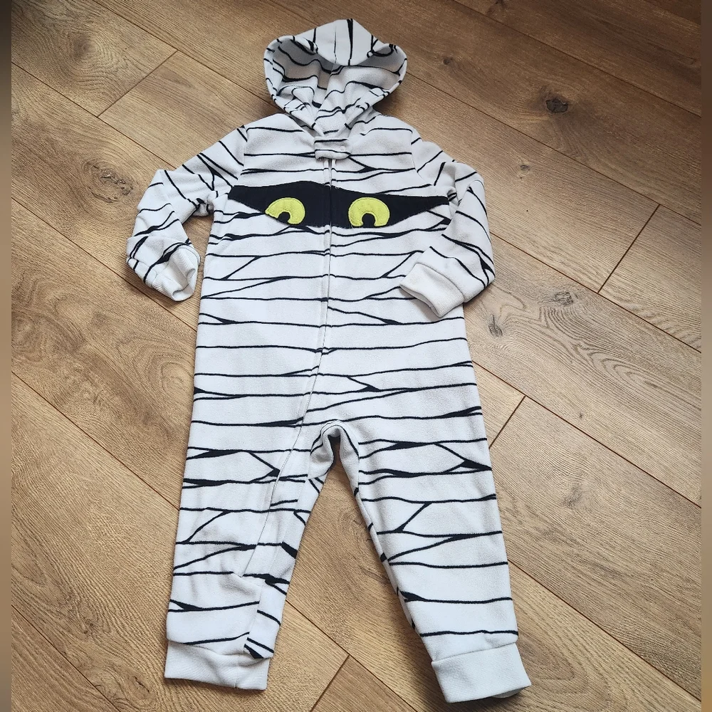 Carter's 2t Hooded Fleece Mummy pjs